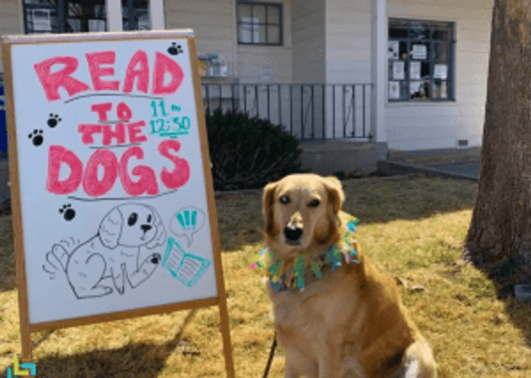 Read to the Dogs at Cherry Hills Public Library