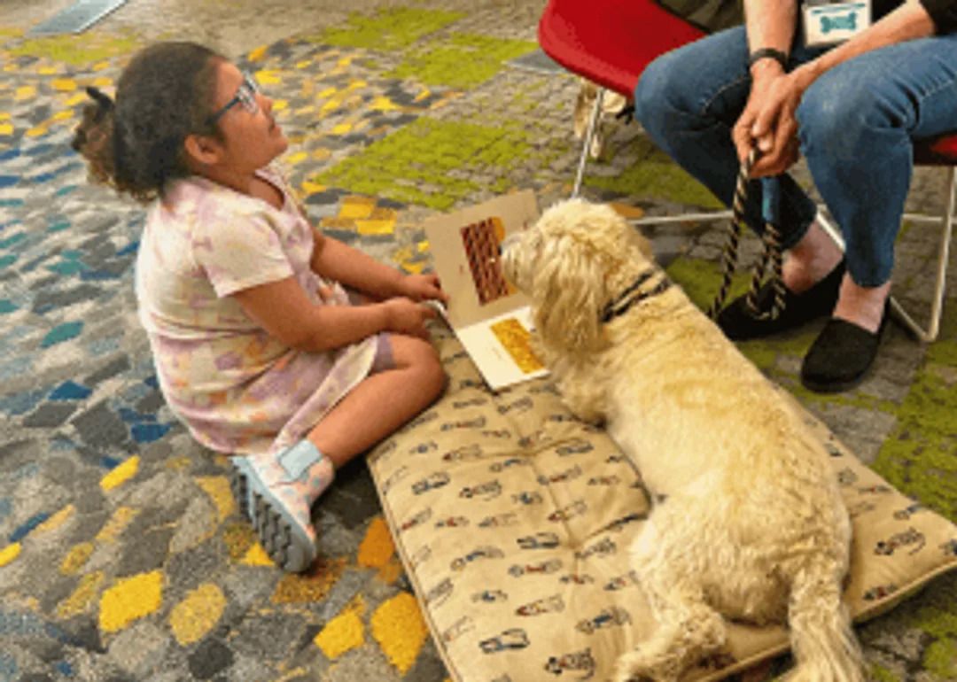 Read to the Dogs at East Mountain Public Library