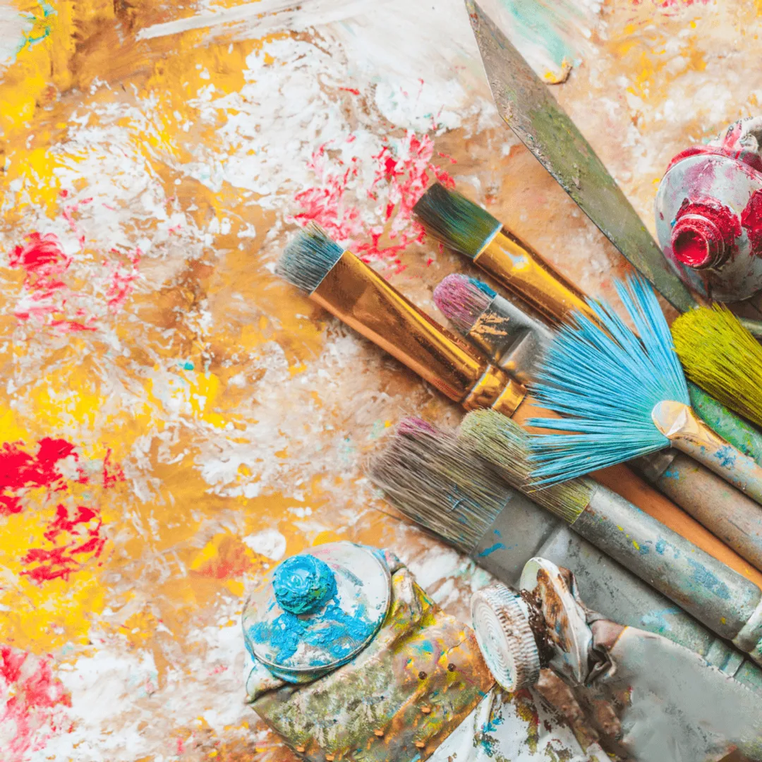 Adult Paint Along at Tony Hillerman Library