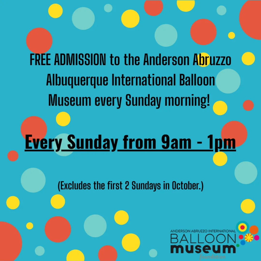 Free Sunday Morning Admission to the Albuquerque Balloon Museum