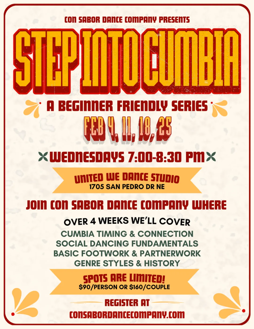 Step Into Cumbia: A Beginner Friendly Series
